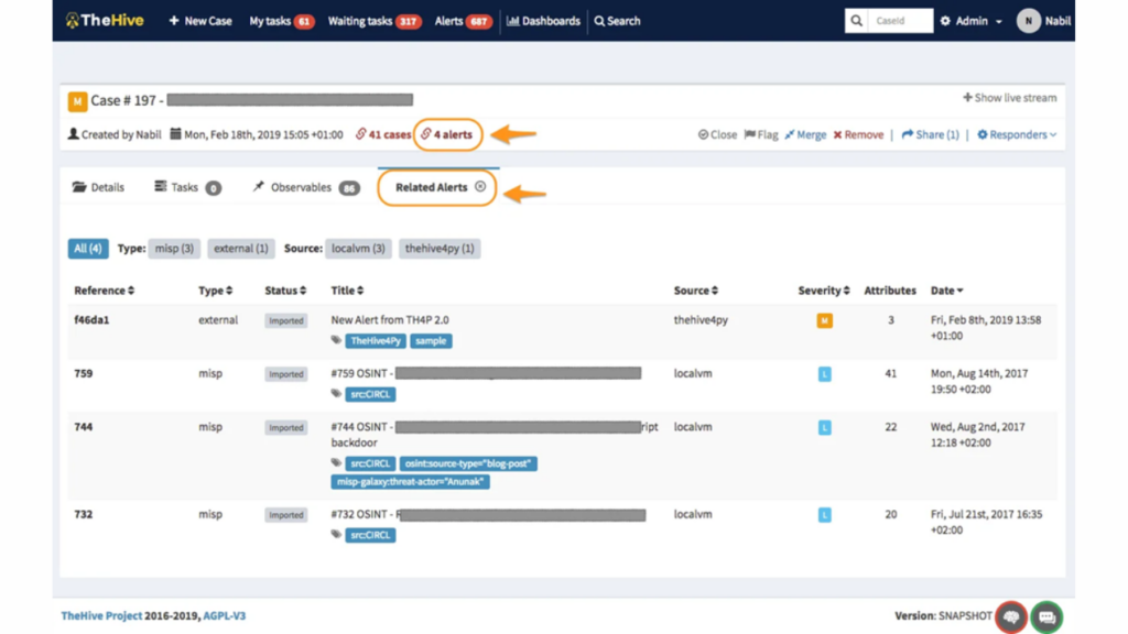 tools cybersecurity thehiveproject 