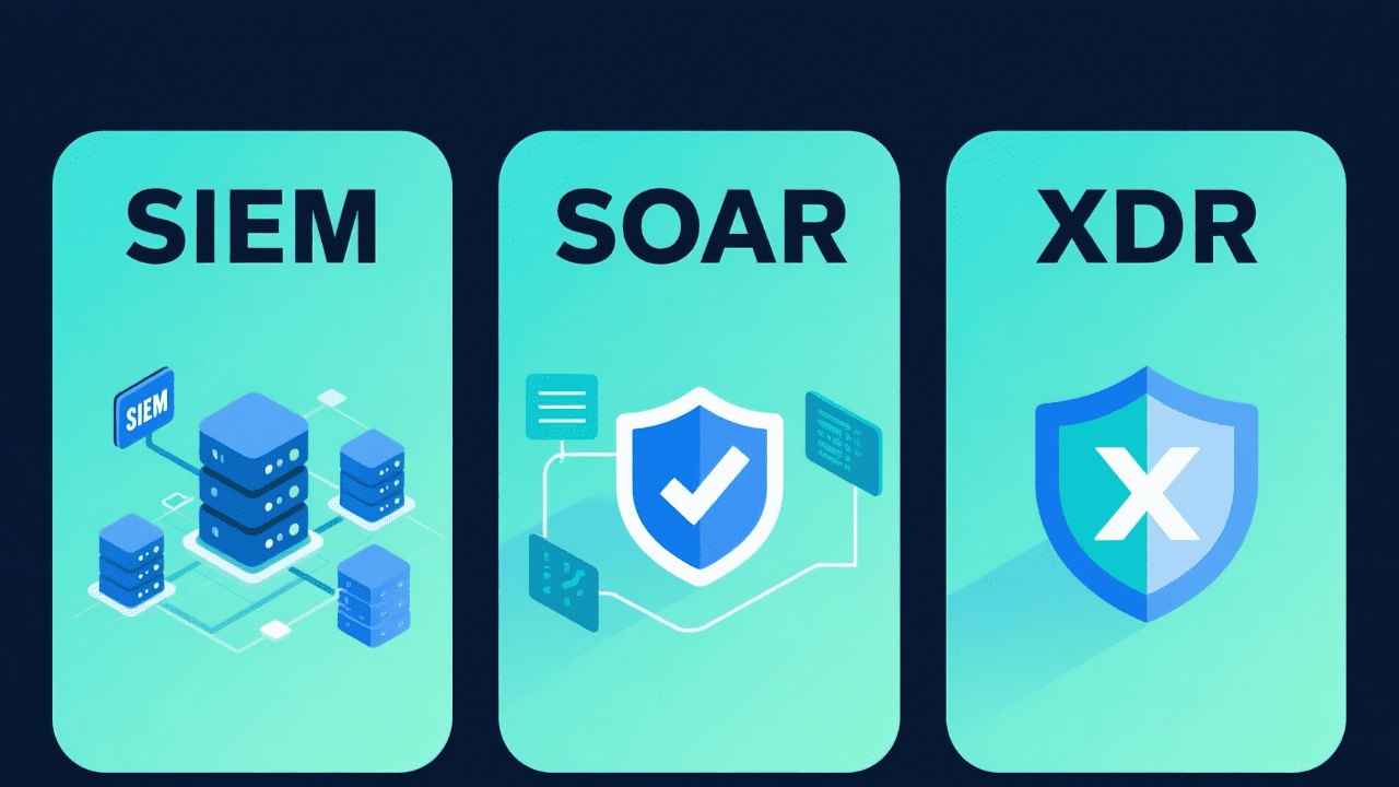 mengenal perbedaan SIEM SOAR dan XDR