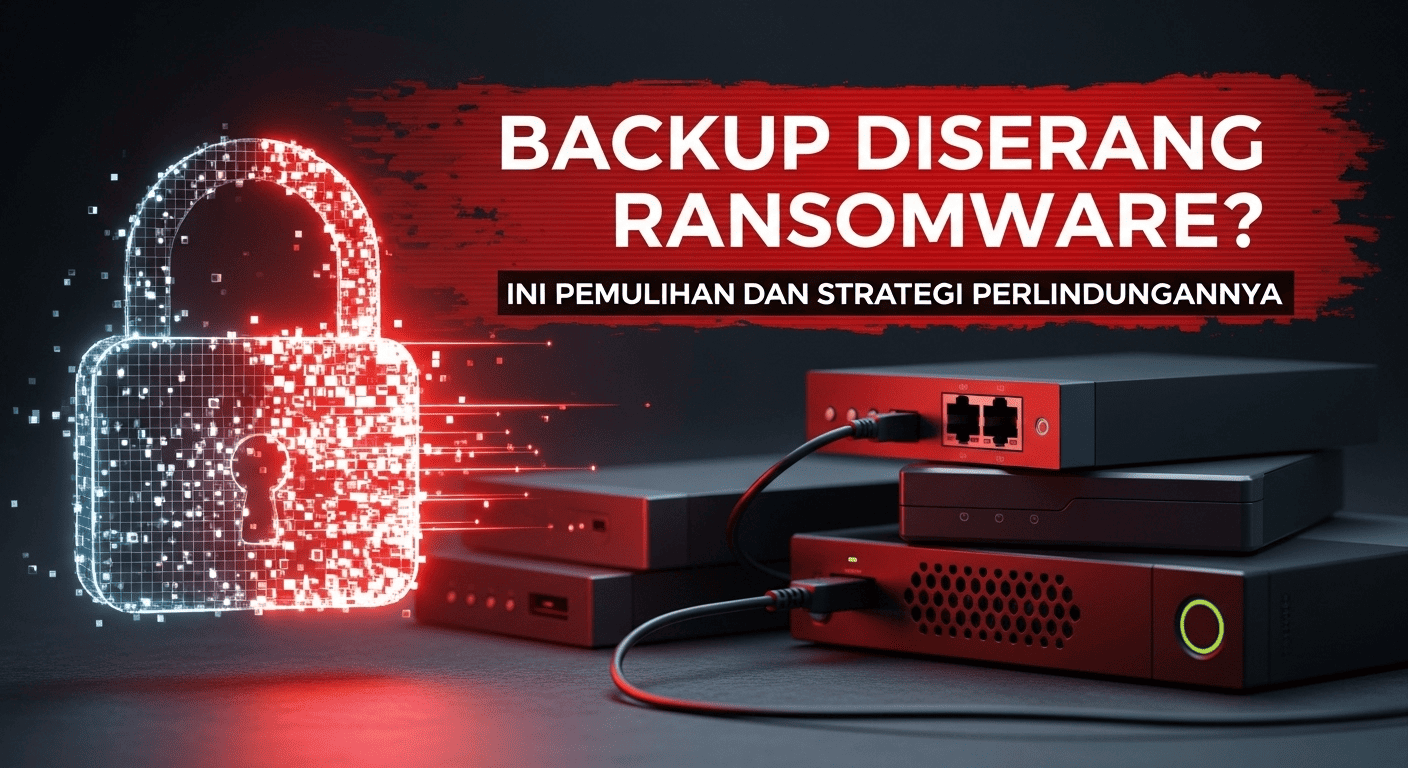 solusi backup diserang ransomware