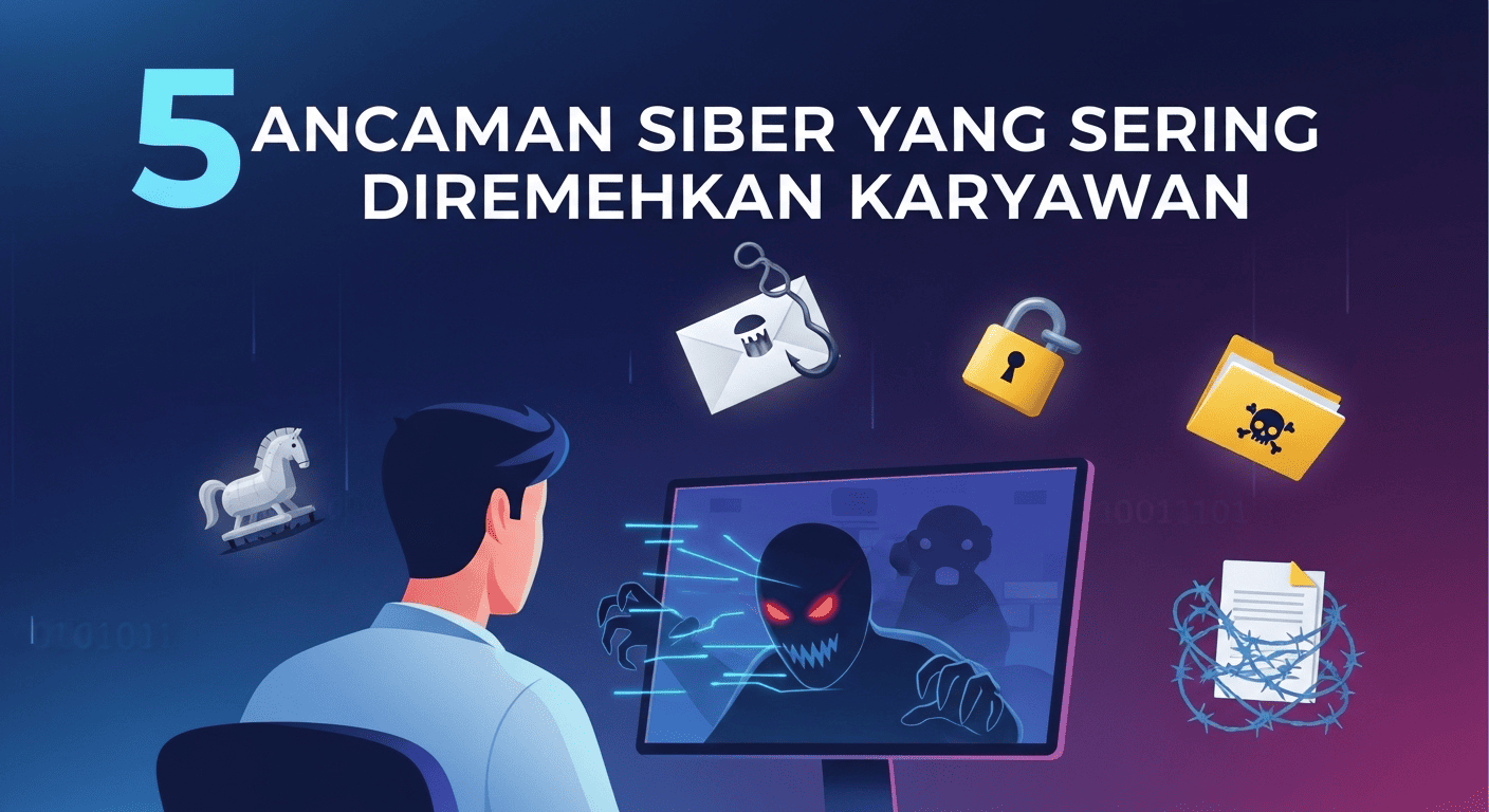 ancaman siber yang sering disepelekan