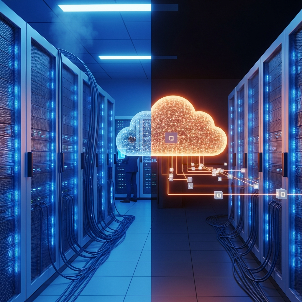 on premise vs cloud storage